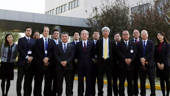 東芝集團綱川社長到訪，點贊東芝電梯在華事業(yè)