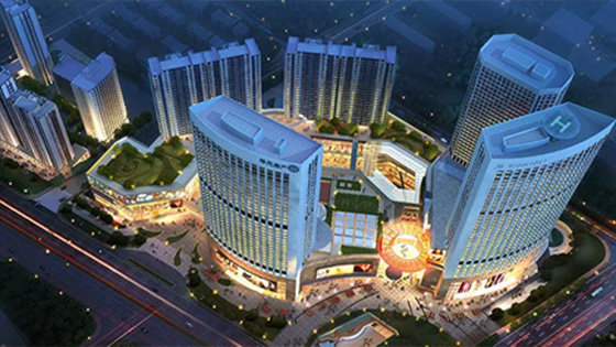 東芝電梯229臺全球同步產(chǎn)品助力華元歡樂城構(gòu)建安全高效客流解決方案