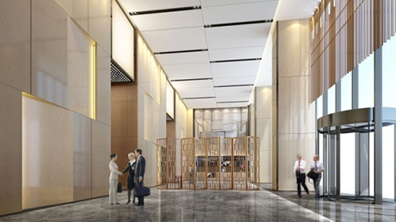 江西贛州中創(chuàng)國際城攜手東芝電梯領(lǐng)創(chuàng)核心CBD商務(wù)標志建筑群